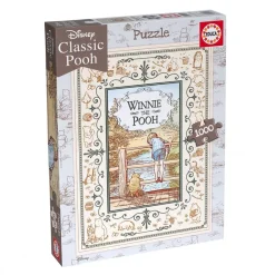 Educa - 18255 - Winnie The Pooh - By the River - 1000 Piece