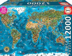 Educa - 19057 - Wonders of the World - 12000 Piece