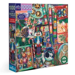 Eeboo - Christmas Decorations - 1000 piece