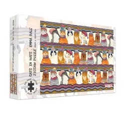 Emma Ball - Cats in Hats - 1000 Piece