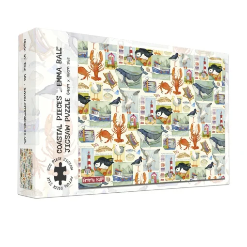 Emma Ball - Coastal Pieces - 1000 Piece