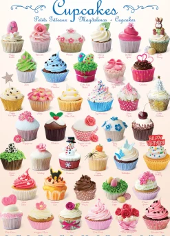 Eurograhics - 6000-0409 - Cupcakes - 1000 Piece (With Smart Cut Technology)