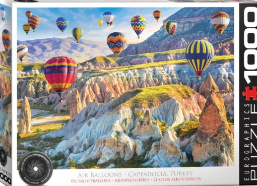 Eurographics - 6000-5717 - Air Balloons, Cappadocia, Turkey - 1000 Piece (With Smart Cut Technology)