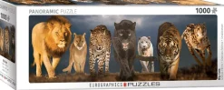 Eurographics - 6010-0297 - Big Cats - 1000 Piece Panoramic