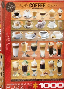Eurographics - 6000-0589 - Coffee - 1000 Piece (With Smart Cut Technology)