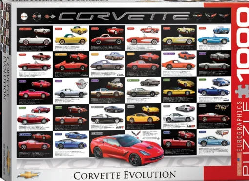 Eurographics - 6000-0683 - Corvette Evolution - 1000 piece