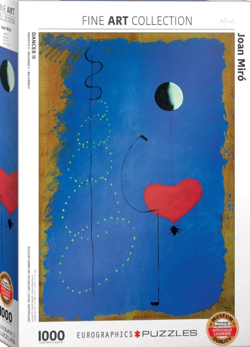 Eurographics - 6000-0854 - Dancer II (Joan Miro) - 1000 Piece (With Smart Cut Technology)