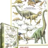 Eurographics - 6000-0099 - Dinosaurs of the Jurassic Period - 1000piece (With Smart Cut Technology)