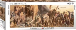 Eurographics - 6010-4650 - Dinosaurs (Haruno Takino) - 1000 Piece Panorama