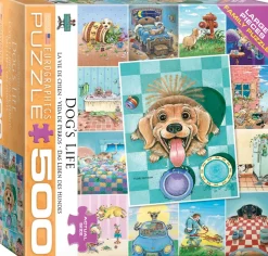 Eurographics - 6500-5365 - Dog`s Life (Gary Paterson) - 500 XL Piece (Comes in Larger Box than Illustrated)