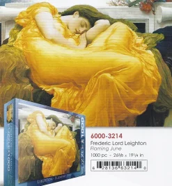 Eurographics - 6000-3214 - Flaming June (Frederic Lord Leighton) - 1000piece (With Smart Cut Technology)