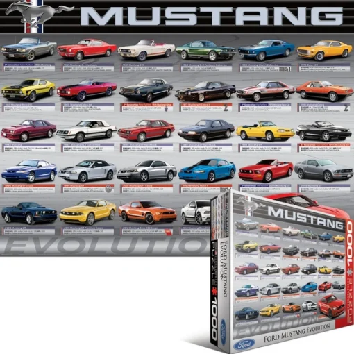 Eurographics - 6000-0684 - Ford Mustang Evolution - 1000 Piece