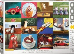 Eurographics - 6000-5695 - Funny Mice (Lucia Heffernan) - 1000 Piece (With Smart Cut Technology)
