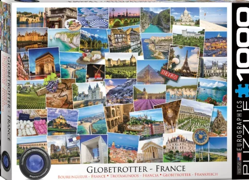 Eurographics - 6000-5466 - Globetrotter - France - 1000 Piece