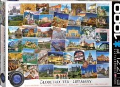 Eurographics - 6000-5465 - Globetrotter Germany - 1000 Piece (With Smart Cut Technology)