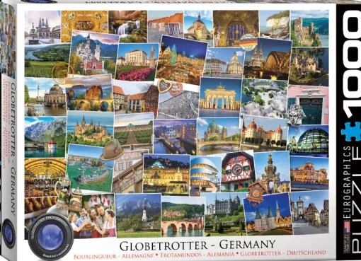 Eurographics - 6000-5465 - Globetrotter Germany - 1000 Piece (With Smart Cut Technology)