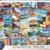 Eurographics - 6000-0761 - Globetrotter - Beaches - 1000 Piece (With Smart Cut Technology)