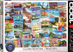 Eurographics - 6000-0761 - Globetrotter - Beaches - 1000 Piece (With Smart Cut Technology)