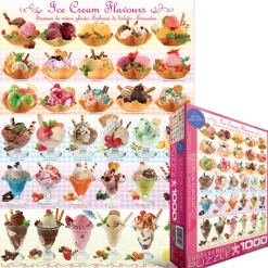 Eurographics - 6000-0590 - Ice Cream Flavours - 1000 Piece