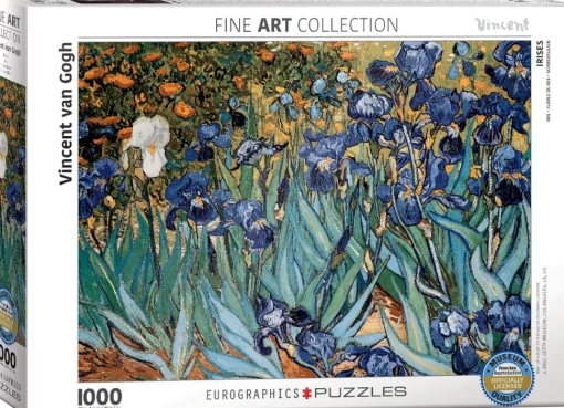 Eurographics - 6000-4364 - Irises (Vincent Van Gogh) - 1000 Piece (With Smart Cut Technology)