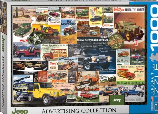 Eurographics - 6000-0758 - Jeep Advertising Collection - 1000 Piece