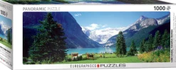 Eurographics - 6010-1456 - Lake Louise, Canadian Rockies - 1000 Piece Panoramic