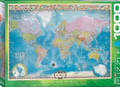 Eurographics - 6000-0557 - Map of the World - 1000 Piece