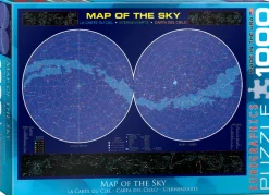 Eurographics - 6000-1010 - Map of the Sky - 1000 Piece (With Smart Cut Technology)