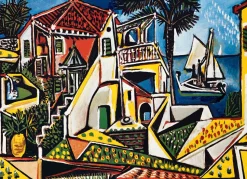 Eurographics - 6000-5854 - Mediterranean Landscape (Pablo Picasso) - 1000 Piece (With Smart Cut Technology)