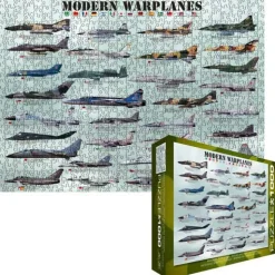 Eurographics - 6000-0076 - Modern Warplanes - 1000 Piece