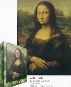 Eurographics - 6000-1203 - Mona Lisa (Leonardo Da Vinci ) - 1000piece