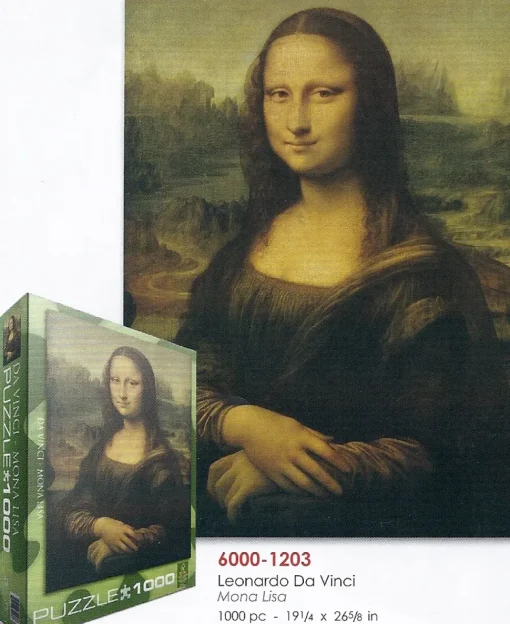 Eurographics - 6000-1203 - Mona Lisa (Leonardo Da Vinci ) - 1000piece