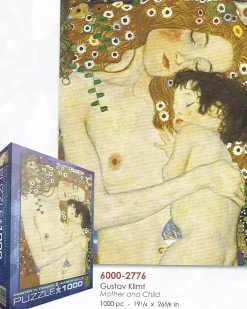 Eurographics - 6000-2776 - Mother and Child (Klimt) - 1000piece (With Smart cut technology)