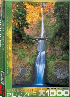 Eurographics - 6000-0546 - Multnomah Falls, Columbia River Gorge, Oregon, USA - 1000 Piece (With Smart Cut Technology)