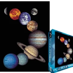 Eurographics - 6000-0100 - Nasa - The Solar System - 1000 Piece (With Smart Cut Technology)