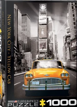 Eurographics - 6000-0657 - New York City - Yellow Cab - 1000 Pieces (With Smart Cut Technology)