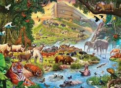 Eurographics - 6500-0980 - Noah`s Ark, Before the Rain (Steve Crisp) - 500 XL Piece