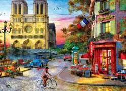 Eurographics - 6000-5530 - Notre Dame Sunset (Dominic Davison) - 1000 Piece