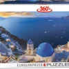 Eurographics - 6010-5300 - Santorini Greece - 1000 Piece Panoramic
