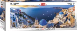 Eurographics - 6010-5300 - Santorini Greece - 1000 Piece Panoramic