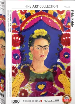 Eurographics - 6000-5425 - Self Portrait- The Frame (Frida Kahlo) - 1000 Piece (With Smart Cut Technology)