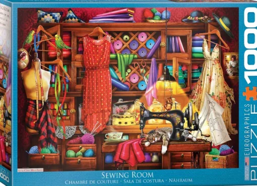 Eurographics - 6000-5347 - Sewing Room (Ciro Marchetti) - 1000 Piece