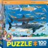 Eurographics - 6100-0079 - Sharks - 100 Piece