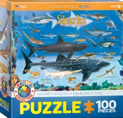 Eurographics - 6100-0079 - Sharks - 100 Piece