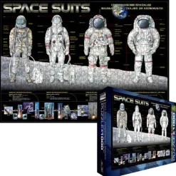 Eurographics - 6000-1389 - Space Suits - 1000piece