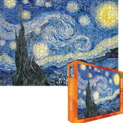 Eurographics - 6000-1204 - Starry Night (Vincent Van Gogh) - 1000 Piece (With Smart Cut Technology)