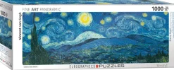 Eurographics - 6010-5309 - Starry Night (Van Gogh) - 1000 Piece Panoramic
