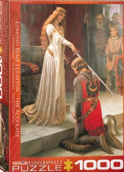 Eurographics - 6000-0038 - The Accolade (Edmund Blair Leighton) - 1000 Piece (With Smart Cut Technology)