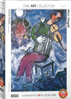 Eurographics - 6000-0852 - The Blue Violinist (Marc Chagall) - 1000 Piece (With Smart Cut Technology)