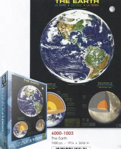 Eurographics - 6000-1003 - The Earth - 1000piece (With Smart Cut Technology)